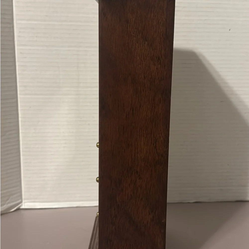 Seicle Quartz Wooden Table Clock with Drawers